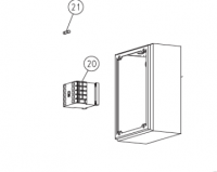 Контактор с предохранителем Trio (LAGLER) [20+21] (арт. 000.65.20.012 + 000.65.80.061)