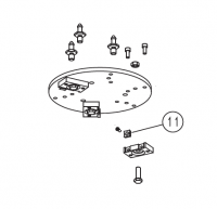 Твердосплавные, неперетачиваемые пластины (10шт. в коробке) Trio (LAGLER) [11] (арт. 900.02.45.105)