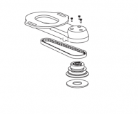 Угловая насадка в сборе Elan (LAGLER) (арт.350.08.00.100)