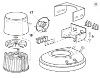 Columbus E400S - конденсатор рабочий 20 мФ [17] (арт. 20142900)