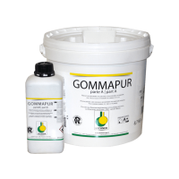 Gommapur (LECHNER) Двухкомпонентный гипоаллергенный полиуретановый клей для укладки резиновых напольных покрытий 10кг.