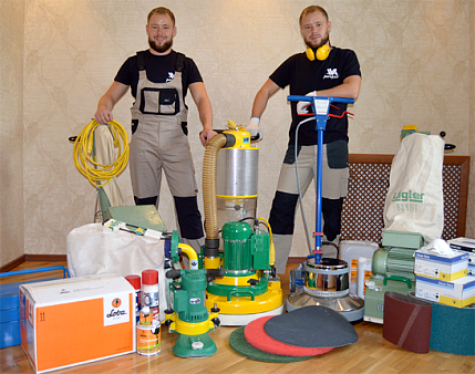 Шлифовка-Циклёвка паркета