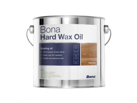 Hard Wax Oil (BONA) Натуральное масло с твёрдым воском (бесцветное-матовое) 1л.