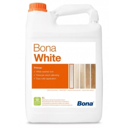White (BONA) Полиуретано-акриловый грунт с белым оттенком 5л.