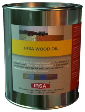 Wood Oil (IRSA) Масло для наружных работ (бесцветное) 2.5кг. 