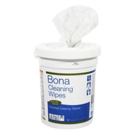 Ceaning Wipes (BONA) Салфетки для удаления клея, краски, масла, герметика, монтажной пены 72шт.