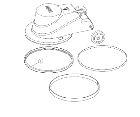 Lagler Single - резиновое кольцо для защиты от ударов [8] (арт.850.01.02.105)