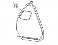 Lagler Hummel - защитная крышка абразивной ленты [55] (арт.100.01.03.100)