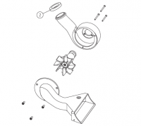 Lagler Hummel - уплотнительное кольцо корпуса пылеотсоса [2] (арт.100.08.01.200)