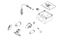 Lagler Hummel - разрядное сопротивление (предохранитель пускателя) [38] (арт.000.65.12.091)