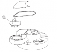 Вставка вентилятора в сборе Trio (LAGLER) [22] (арт.900.10.00.200)